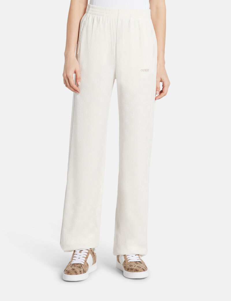 4G logo straight pant