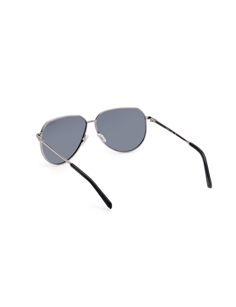 SHINY GUNMETAL / SMOKE POLARIZED
