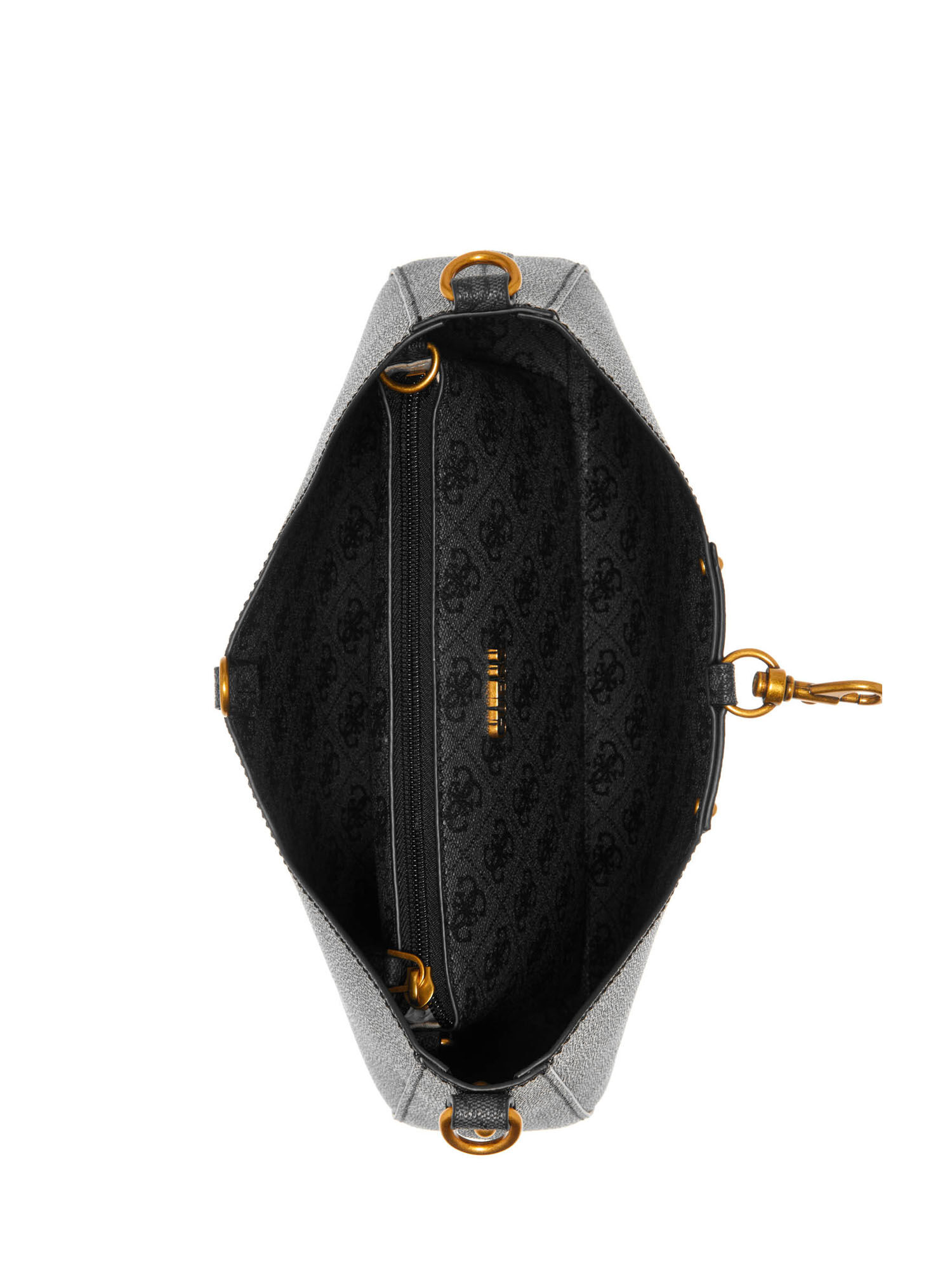 Guess Eco Brenton Women's Shoulder Bag In Lattee