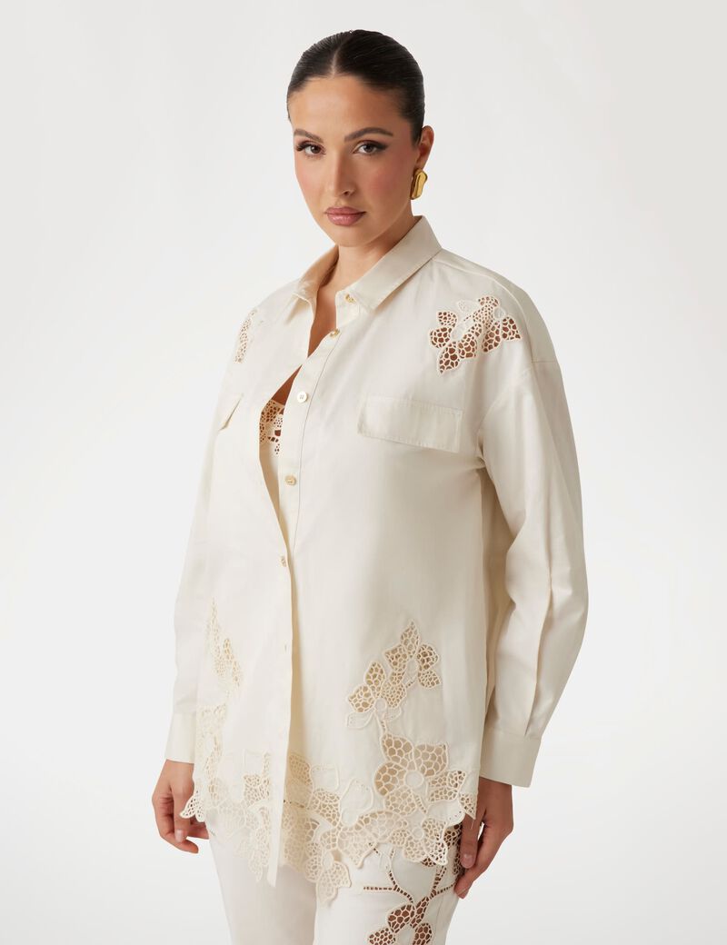 Marciano embroidered shirt
