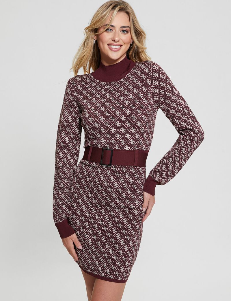 فستان قصير بشعار 4G